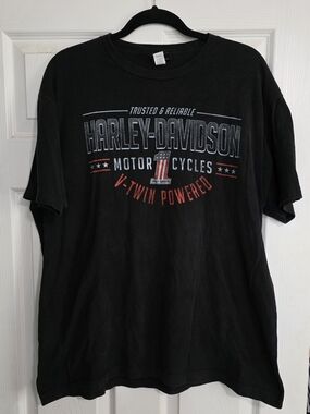Twin Cities Harley-Davidson Black Short Sleeve Tew